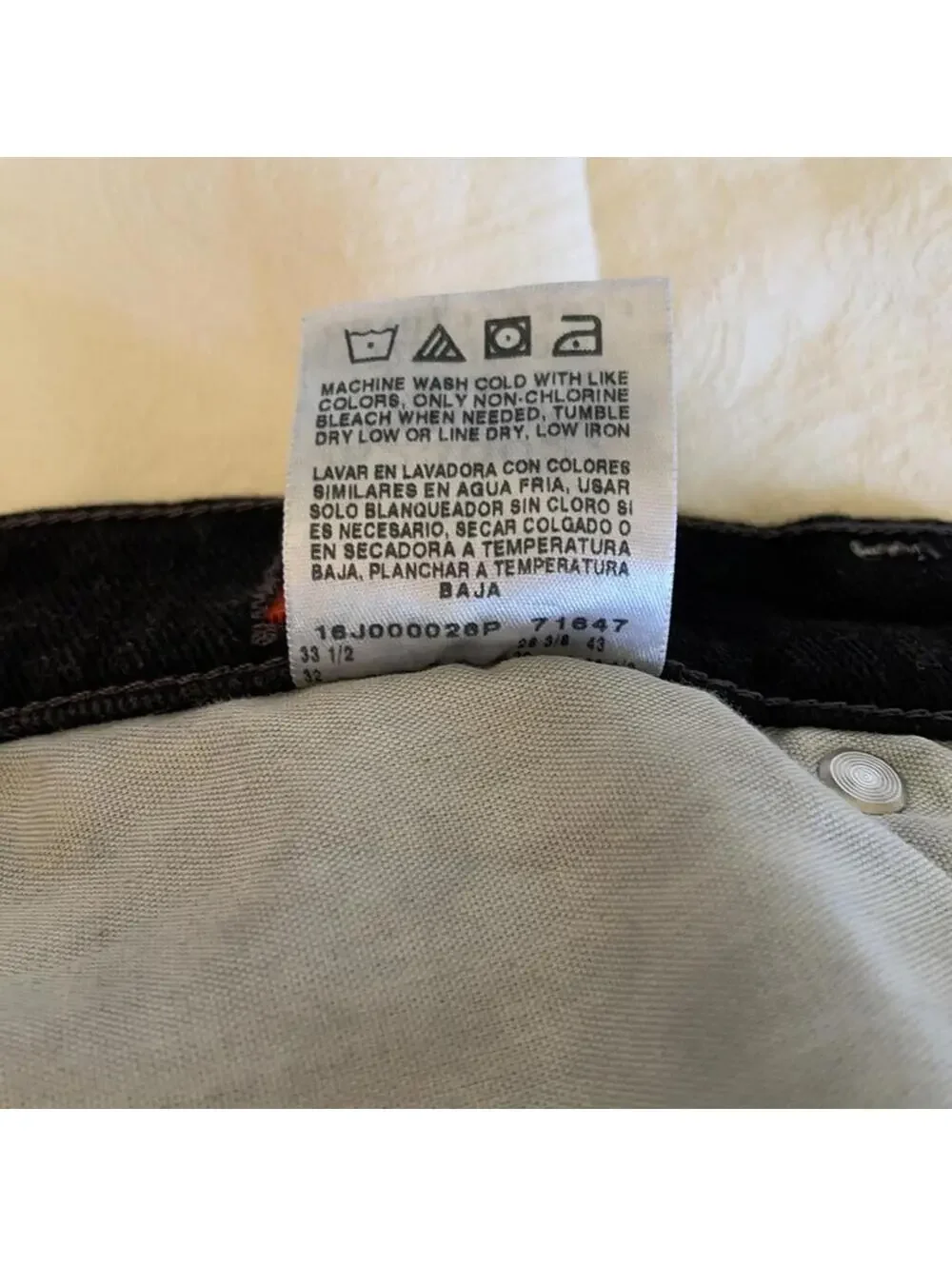 Lee | Boys Black Jeans | Size 16 Husky Boys | 0296